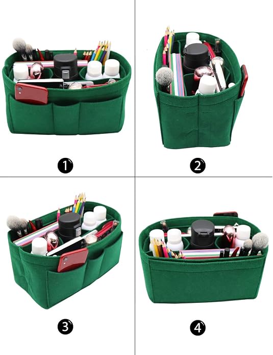 LEXSION Felt Insert Bag Organizer Bag In Bag For Handbag Purse Organizer Fits Speedy Neverful