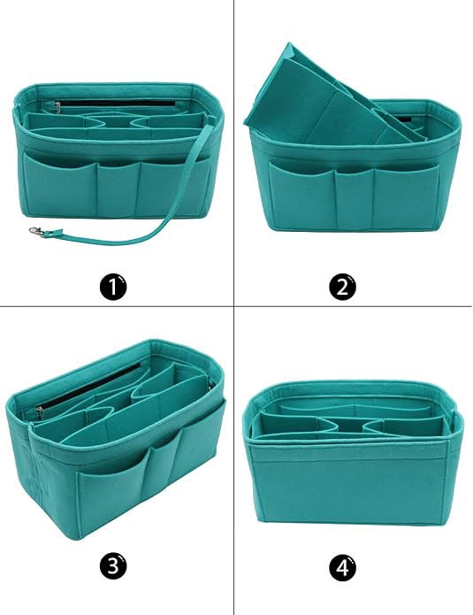 LEXSION Felt Insert Bag Organizer Bag In Bag For Handbag Purse Organizer Fits Speedy Neverful