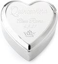 Cherished Moments Personalized Quinceañera Jewelry Box, Heart Keepsake