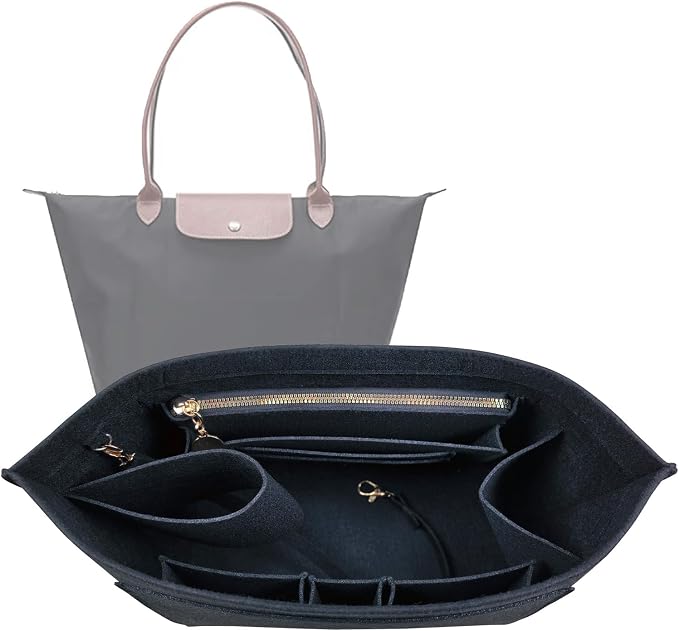 Lckaey Purse Organizer For Longchamp Purse For Long Champ Le Pliage Insert organizer1012-30aterrimus-L