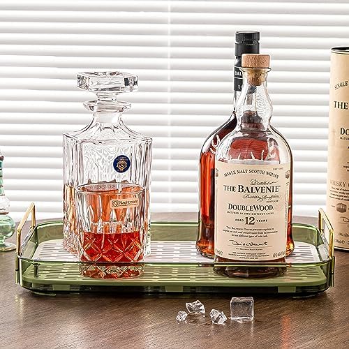 Coffee Bar Accessories, Station Organizers,Large Capacity Storage with Drain Board,Whisky Tray,Mug Tea Cup Holder Coffee