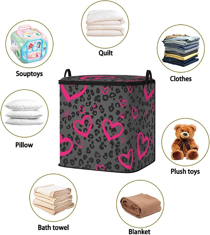 2pcs blanket storage bag for under bed,closet organizers 95L | clothing sweater sheet bedding comforter duvet quilt pillow toy storage bags with lids,dorm room essentials for containers