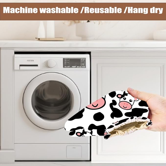 Cow Plastic Bag Holder, Grocery Bag Holder, Cute Cow Gifts for Women Mom | Wall Mount Plastic Bag Holders for Grocery Bags, Cows Washable Grocery Bags Storage Dispenser for Home Kitchen Pantry Decor