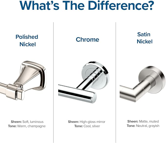 Gatco 4125 Tavern Double Robe Hook, Wall Mounted Bathroom Hook for Towels and Robes, Polished Nickel