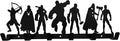 Superhero Coat Hook Wall Mounted 6 Hooks, Entryway Organizer, Modern Coat Hooks for Wall Mounting, Towel & Robe Rack with Superhero Theme- Heavy Duty, Decorative Hooks for Home, Bathroom