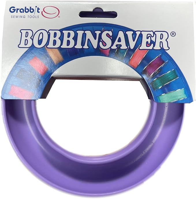 Bobbin Organizer – Holds 20+ Bobbins – Flexible Plastic Holder for Sewing Machine, Embroidery, & Quilting Bobbin Storage, Lavender