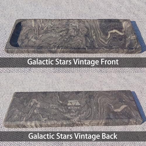 Vintage Marble Storage Vanity Tray: 10.6” x 3.5” Rectangular Decorative Tray for Bathroom Kitchen Dresser Desk Jewelry H