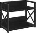 YINMIT Countertop Shelf Organizer,Coffee Bar Accessories,Spice Rack,Coffee Counter Shelf,2 Tier Coffee Organizer Station for Mugs,Cups,Cream,Syrup (Black, Small)