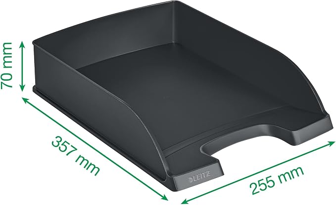 Leitz A4 Letter Tray, White, Plus Range, 52270001