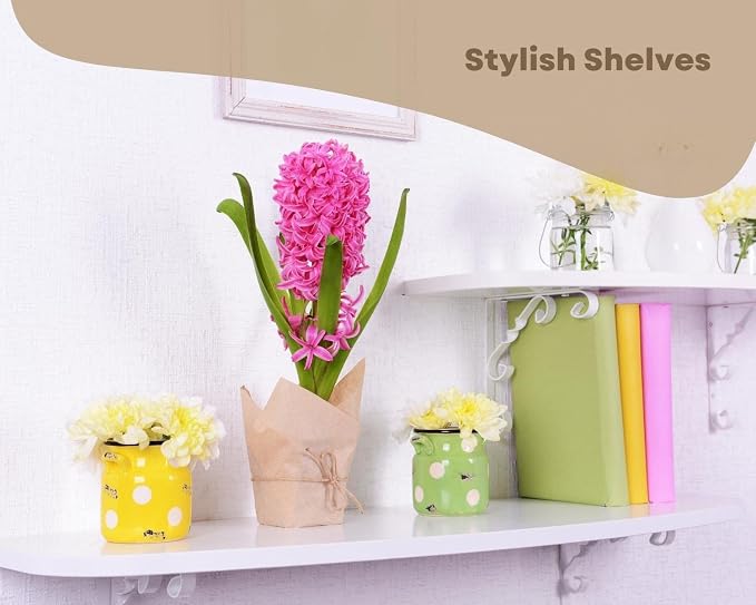 White Cabinet Shelves Melamine 1/2'' Thick, Custom, Cut to Size. (12'' Depth x 38' Inches Length)