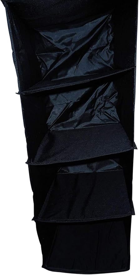 Sweater Rack with six Shelves Hold 12 Sweaters, Hats or Bags Made in USA (Black)