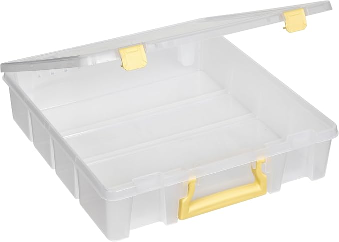 ArtBin 6955JY Super Satchel with Yellow Latches and Handle