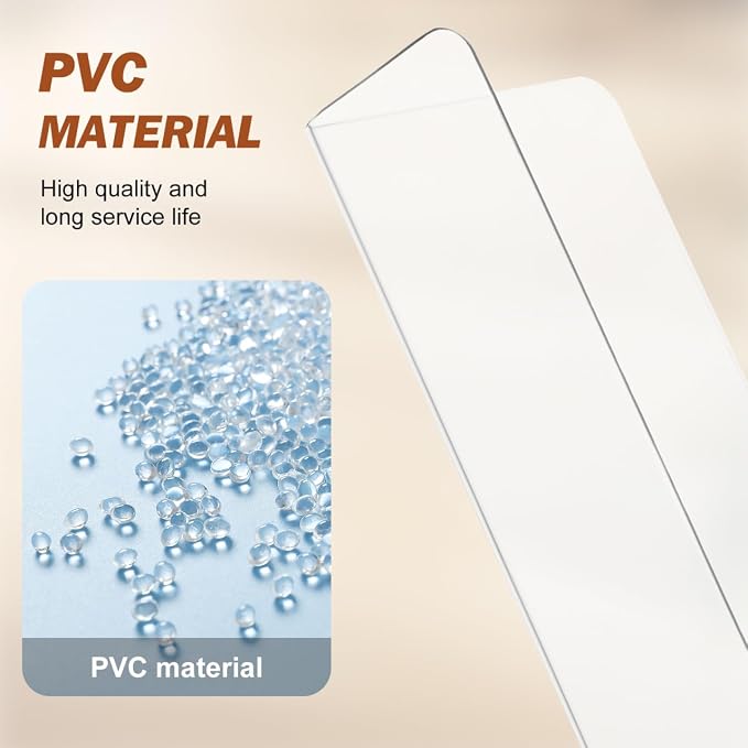 VOSAREA Plastic Shelf Dividers 6pcs Clear Acrylic L Shaped Separator Transparent Organizer Divider for Commodity Classification Cabinets Shelf Store 26cm