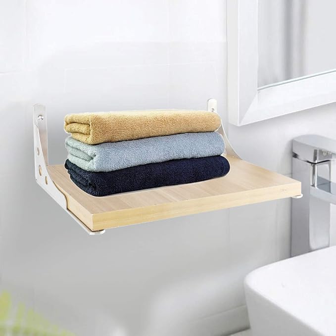 CBTONE 10 Inch Heavy Duty Shelf Bracket, Pack of 4, 10 x 6 Inch Wall Mounted Floating L Bracket Stainless Steel Triangle Shelf Supporter, Thicken 4mm, Included Free Screw Accessories