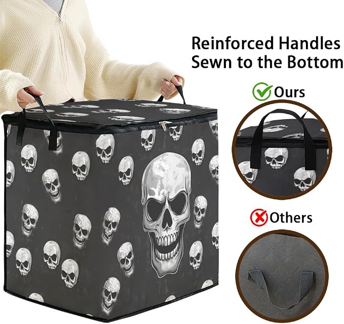 2pcs blanket storage bag for under bed,closet organizers 95L | clothing sweater sheet bedding comforter duvet quilt pillow toy storage bags with lids,dorm room essentials for containers