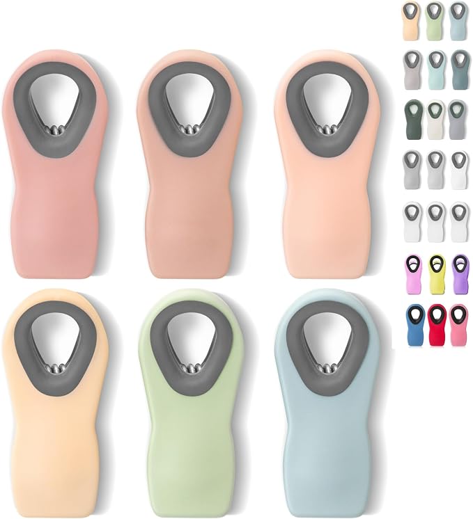 Mr. Pen- Magnetic Chip Clips, 6 Pack | Airtight Seal Reusable Bag Closers for Food Storage, Snacks, Bread & Kitchen Organization