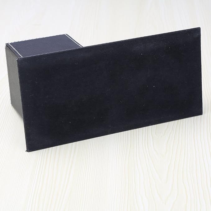 KINGFOM PU Leather Desk Organizer and Accessories, Pencil Holder for Desk with Business Cards Stand, School Office Supplies Collection Caddy Black