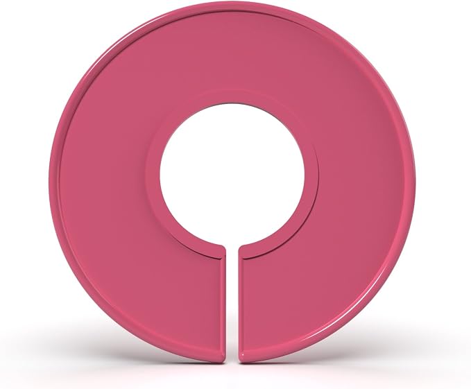 Clothes Size Dividers, Clothing Rack Size Dividers Blank - (10, Pink)