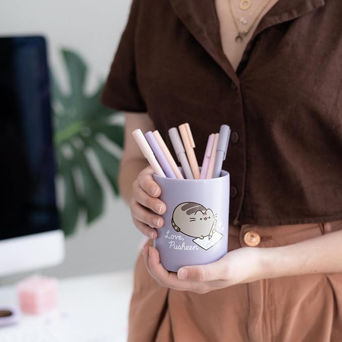 Grupo Erik Pusheen Pen Holder, Pusheen Gifts, Kawaii Accessories | Desk Organiser, Kawaii Gifts, Pusheen Pencil Case