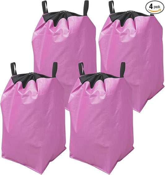 Moving Bags Heavy Duty Extra Large, 66 Gallon XL College Moving Bags with Handles, Waterproof Storage Totes Packing Supplies for Home Dorm, Set of 4