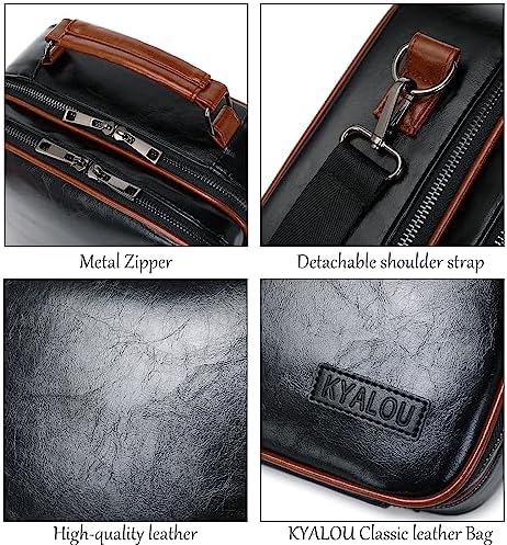 KYALOU Electronics Travel Organizer, Large Electronic Accessories Cable Case with Adjustable Dividers, Waterproof Tech S
