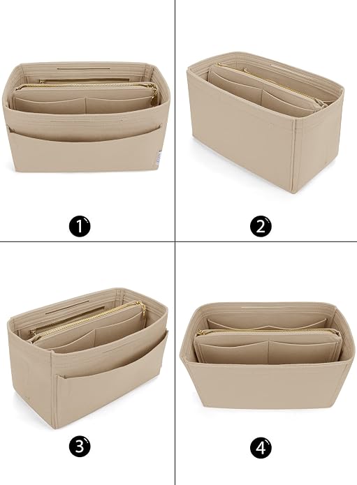 LEXSION Felt Insert Bag Organizer Bag In Bag For Handbag Purse Organizer Fits Speedy Neverful