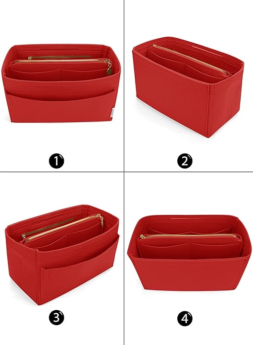 LEXSION Felt Insert Bag Organizer Bag In Bag For Handbag Purse Organizer Fits Speedy Neverful