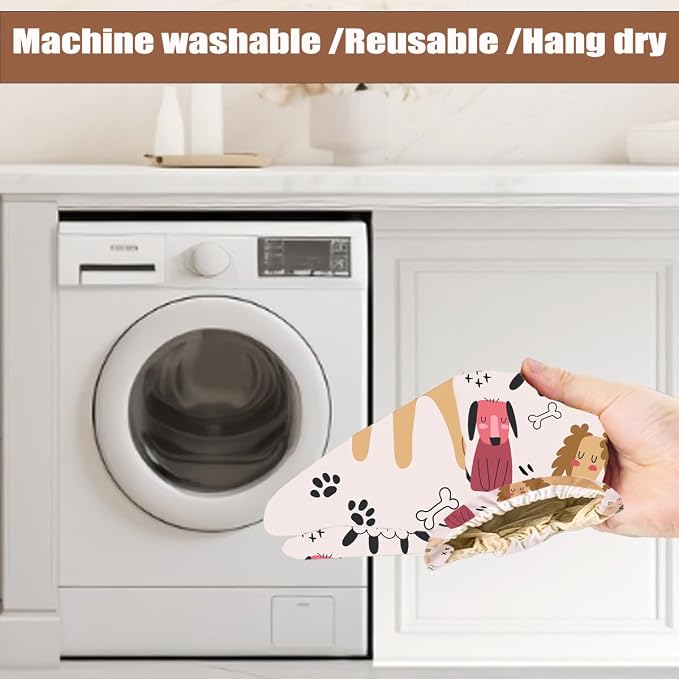 Dog Plastic Bag Holder 22.5x9 Inch, Wall Mount Plastic Bag Holders for Grocery Bags, Bone Reusable Grocery Bags Storage Dispenser for Home Kitchen Pantry Decor, Dog Lovers Gifts for Women Mom Friend