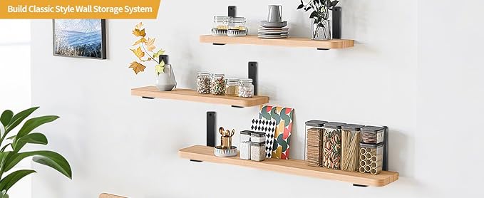 4 Pack - L 5" x H 4" x W1.5, 5mm Thick Black L Shelf Bracket, Iron Shelf Brackets, Metal Shelf Brackets, Floating Shelf, Shelf Supports with Screws