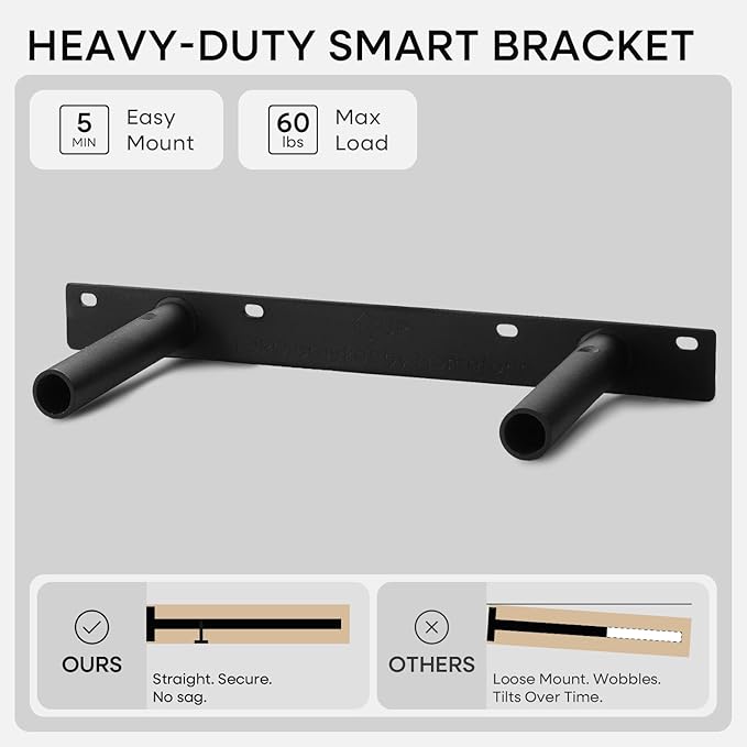 Homeforia 18 inch Floating Shelf Oak, High End Solid Real Wood 18inch Long Floating Shelves for Wall Mounted, Honey Oak Wooden 18in Floating Shelves, Heavy Duty Bracket, 18 X 6.5 X 1.75 inch, Set of 3