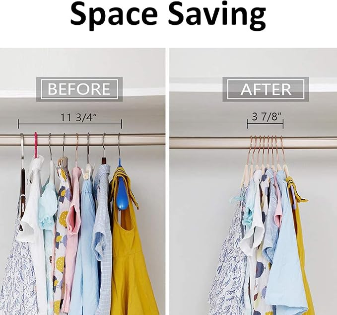 VECELO Premium Velvet Clothes Hangers Suit Heavy Duty (50 Pack)-Non Slip & Space-Saving with 6 Finger Clips & Tie Rack Excellent for Men and Women,Light Beige