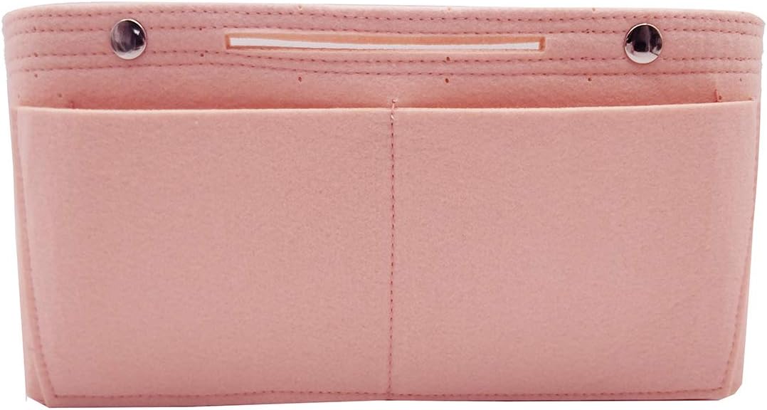 LEXSION Felt Purse Organizer Insert Multi Pocket Bag Organizer Shaper | zipper bag, tote shaper, multi pocket bag, handbag shaper, various sizes