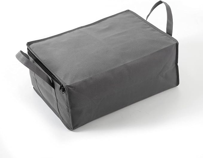 Storage Bins Storage Bags Closet Organizers Sweater Storage Clothes Storage Containers, 3pc Pack, Gray (G01)