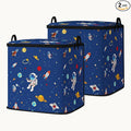 2pcs blanket storage bag for under bed,closet organizers 95L | clothing sweater sheet bedding comforter duvet quilt pillow toy storage bags with lids,dorm room essentials for containers