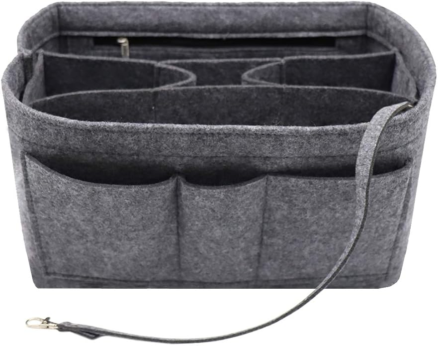 LEXSION Felt Insert Bag Organizer Bag In Bag For Handbag Purse Organizer Fits Speedy Neverful