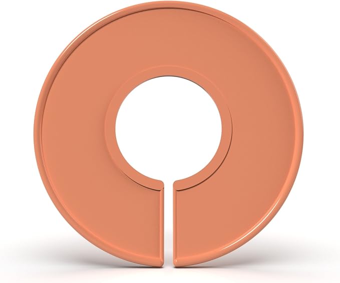 Clothes Size Dividers, Clothing Rack Size Dividers Blank - (10, Cantaloupe)
