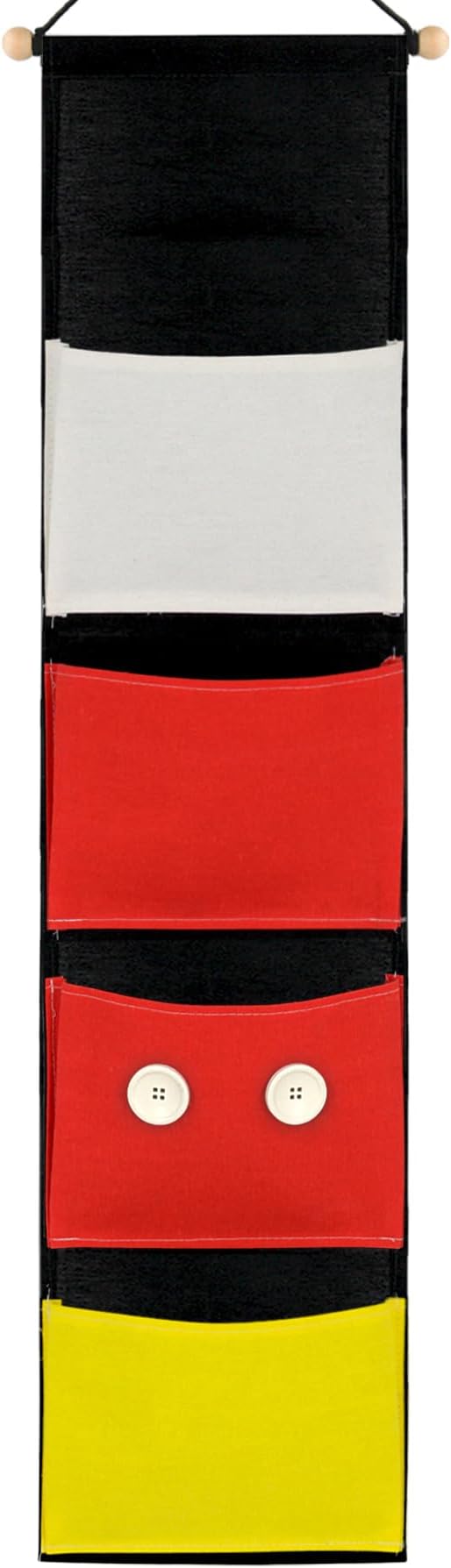 RUNROLE 8 Inch Narrow Fish Extender to Right Fit the Cabin Door - 1, 2, 3, 4 Pocket Hanging Storage Organizer, Easily Customize, 2026 & 2027 FE for Gift Exchanges and Pixie Dust, Cruise Essentials
