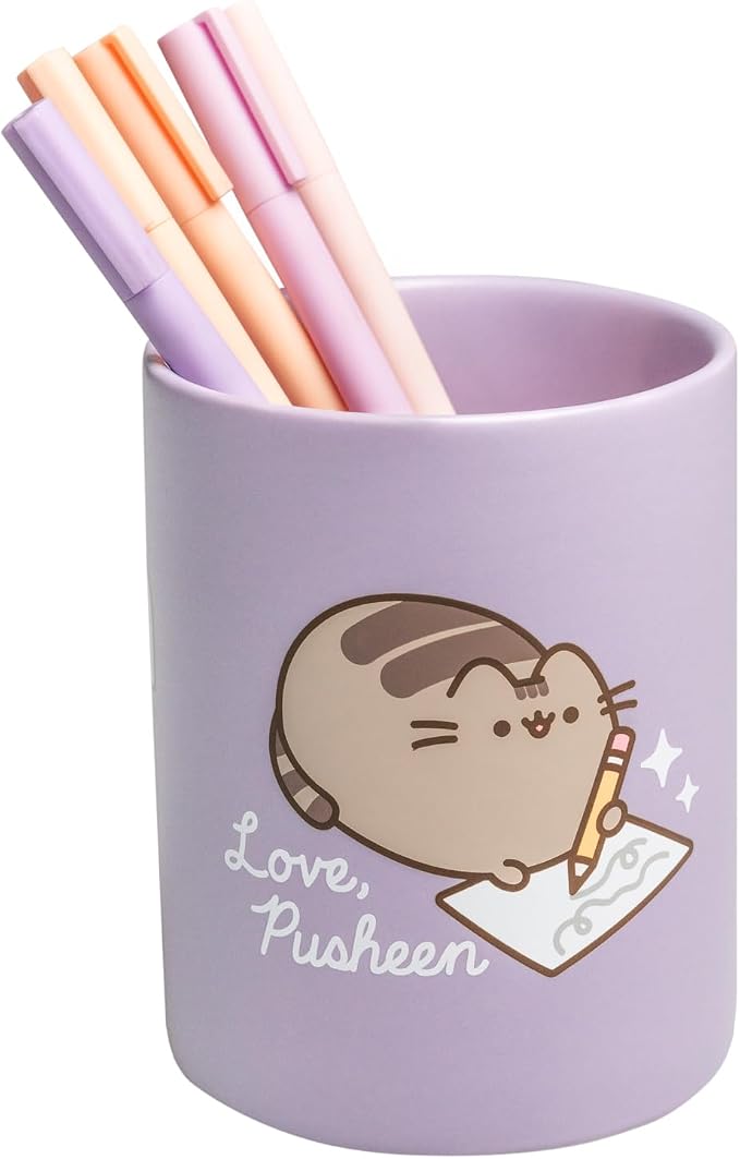Grupo Erik Pusheen Pen Holder, Pusheen Gifts, Kawaii Accessories | Desk Organiser, Kawaii Gifts, Pusheen Pencil Case