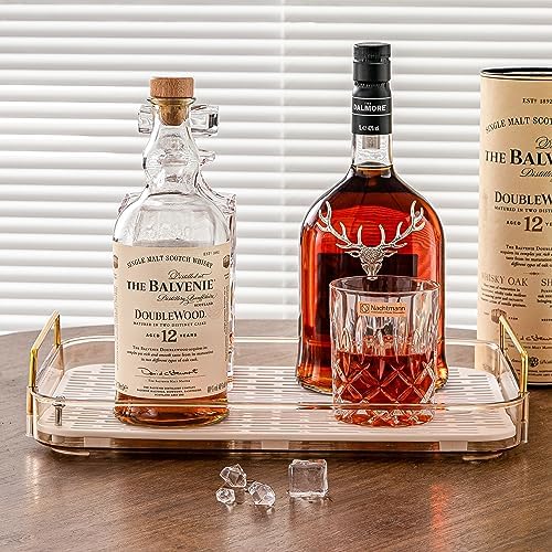 Coffee Bar Accessories, Station Organizers,Large Capacity Storage with Drain Board,Whisky Tray,Mug Tea Cup Holder Coffee