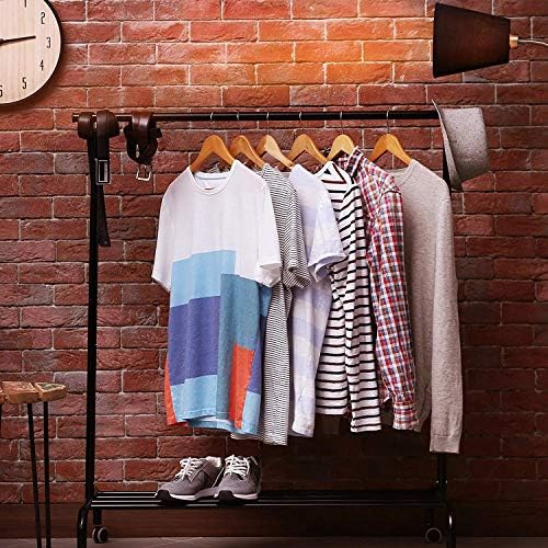 Lotus Wooden Hangers, Solid Wood Shirt Hangers,Dress Coat Jacket Clothes Hangers,with Extra Smooth Finish, 360 Degree Sw