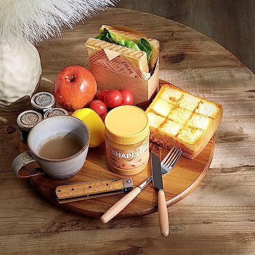 Acacia Wood Lazy Susan Wood Turntable Tray Cabinet Organizer, 10"
