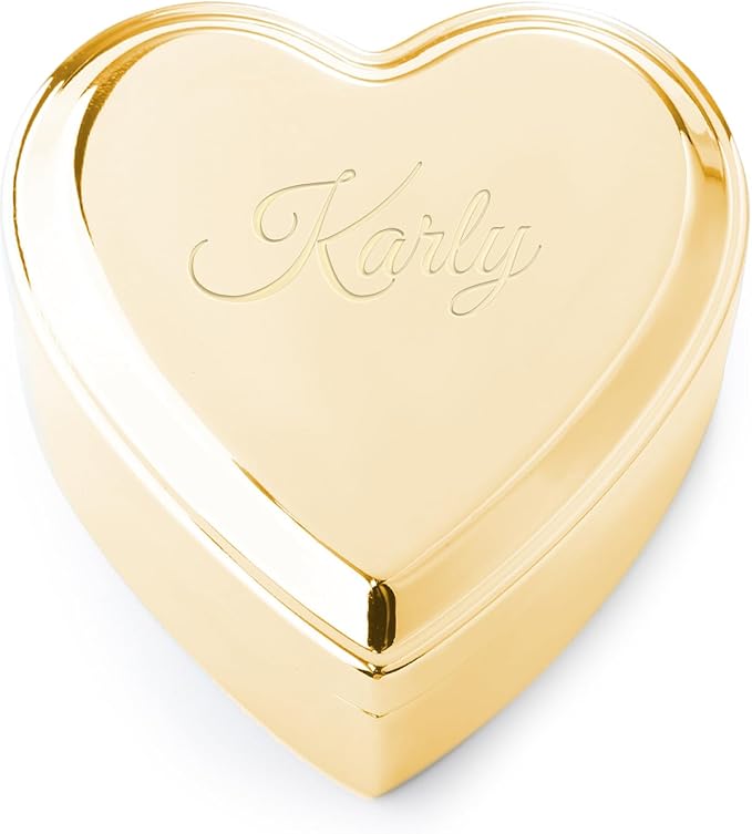 Cherished Moments Personalized Heart Jewelry Box with Name