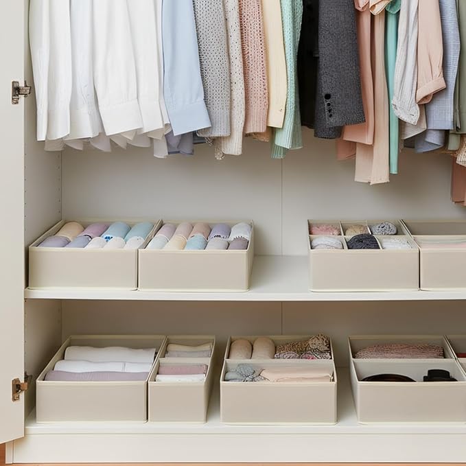 Drawer Organizer Set (10, Khaki)