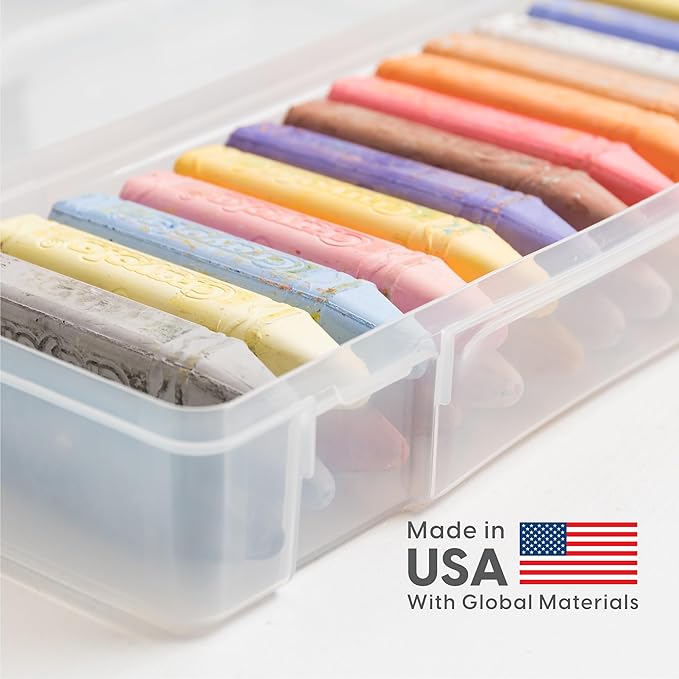 IRIS USA Clear Storage Cases, 6-Pack, |Made in USA|, Plastic Bead Organizing Containers with Snap Lid for Arts, Crafts, Ephemera, Stickers, & Dance Cheer, Clear - Large