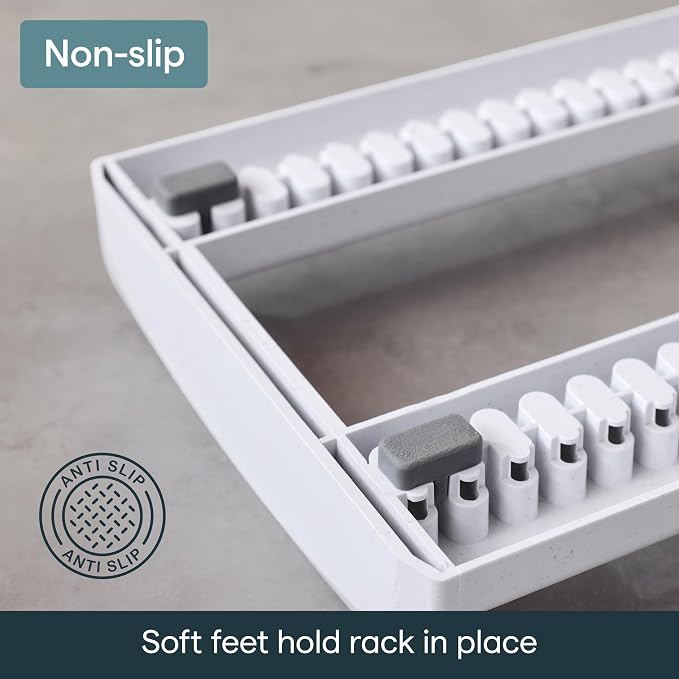 YouCopia StoreMore Bakeware Rack, Adjustable Dividers, Baking Pan Organizer