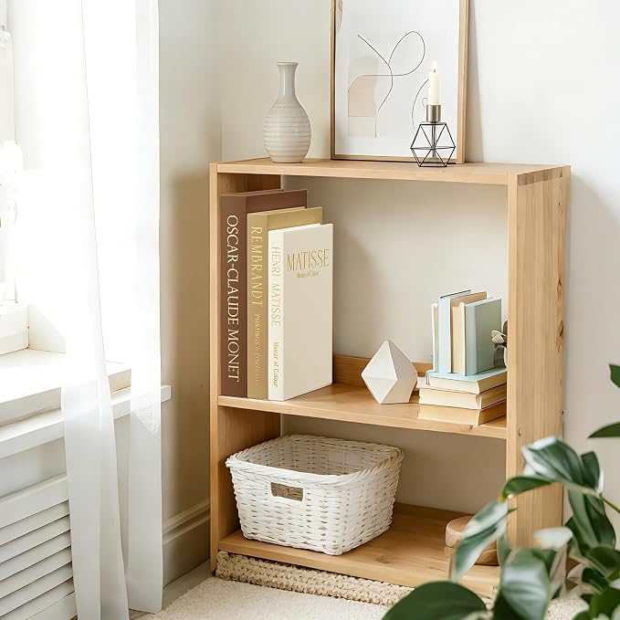 Set of 3 Decorative Books for Home Decor, Linen Faux Books for Coffee Table, Bookshelf or Mantel, Aesthetic Fake Book Storage Boxes with Magnetic Snap for Photo Organization & Keepsakes Box