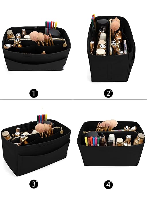 LEXSION Felt Insert Bag Organizer Bag In Bag For Handbag Purse Organizer Fits Speedy Neverful