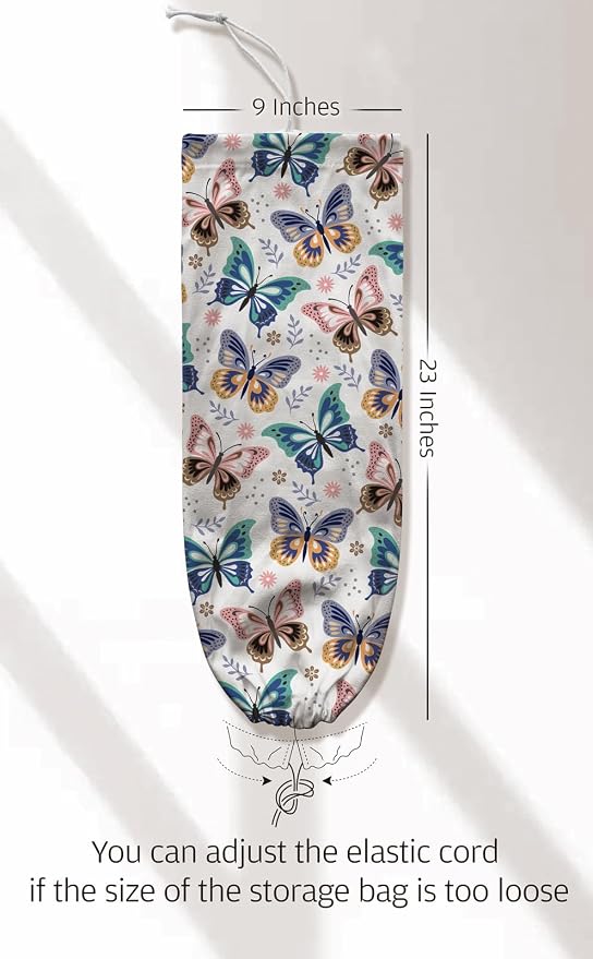 Butterfly Grocery Bag Storage,Plastic Bag Holder Organizer Storage for Plastic Bags Groceries Store 23" x 9"