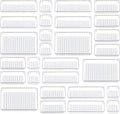 Kootek 28 Pcs Drawer Organizer Set, 4-Size Bathroom Vanity Trays Makeup Desk Dividers Versatile Storage Bins Clear Plastic Container for Dresser, Bedroom, Kitchen, Office