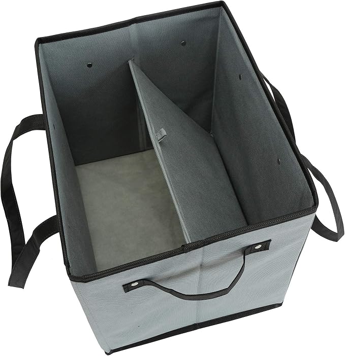 Foraineam Reusable Grocery Bags Set Durable Heavy Duty Tote Bag Collapsible Grocery Shopping Box Bag with Reinforced Bottom